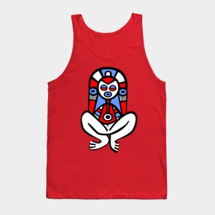 Puerto Rico Taino Atabey Boricua Flag Colors Tank Top